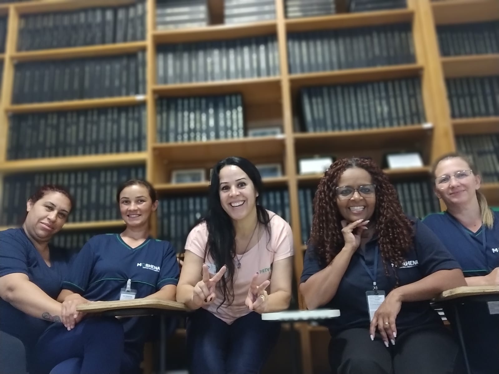 Curso realizado com as colaboradora da empresa MORHENA.